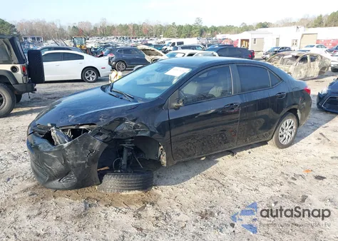 2017 Toyota Corolla Le from USA, damaged, VIN 2T1BURHE9HC820080
